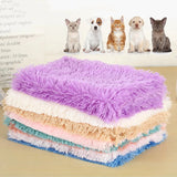 Fluffy Plush Dog Blanket Mat