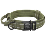 Personalized Tactical Dog Collar
