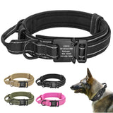 Personalized Tactical Dog Collar
