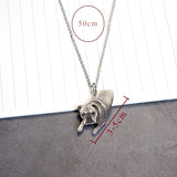 Stainless Personalized Pet Keychain
