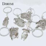 Stainless Personalized Pet Keychain