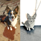 Stainless Personalized Pet Keychain
