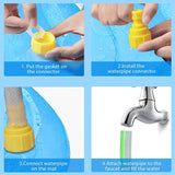 Sprinkler Pad Swimming Pool for Dogs