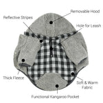 Winter Dog Reversible Thick Coats