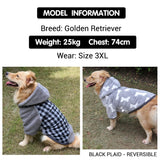 Winter Dog Reversible Thick Coats