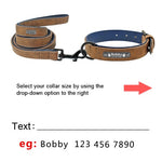 Personalized Dog Collars and Leash