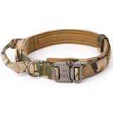 Dog  Adjustable Tactical Collar And Leash Set