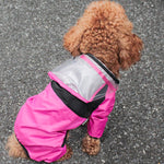 Dog Raincoat Hooded Coat