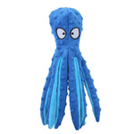 Plush Dog Octopus Squeak Toy