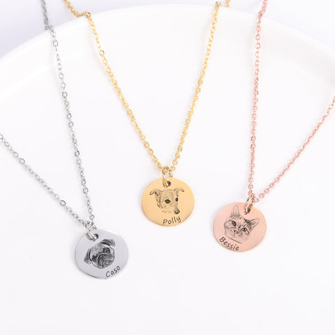 Pet Loss Necklace Personalized