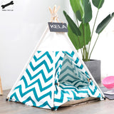 Pet Tent House With Thick Cushion