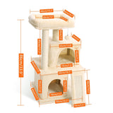 Cat Tree with Double Condos