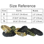 Tactical Large Dog Collar Personalized