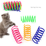 Kitten Cat Wide Durable Heavy Gauge Spring Toy