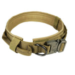 Tactical Large Dog Collar Personalized