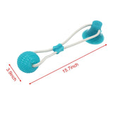 Pet Suction Cup Ball Tug Toy