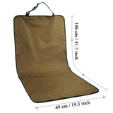 Car Waterproof Back Seat  Protector