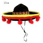 Straw Hat for Cat or Small Dogs