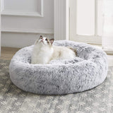 Calming Plush Fleece Pet Bed