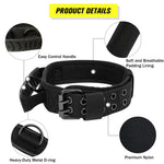 Tactical Dog Collar with Control Hand