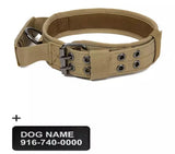 Tactical Dog Collar with Control Hand